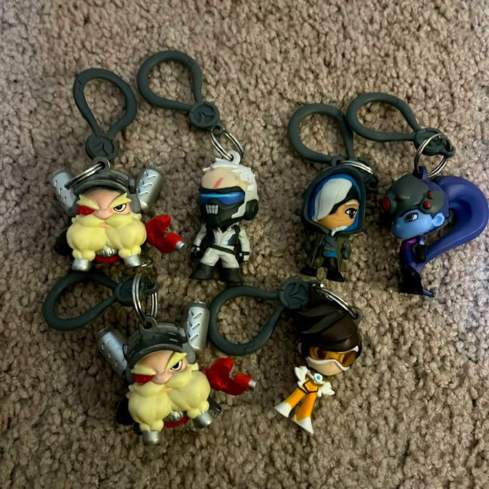 🧸 Overwatch 1 Backpack Hangers 🧸